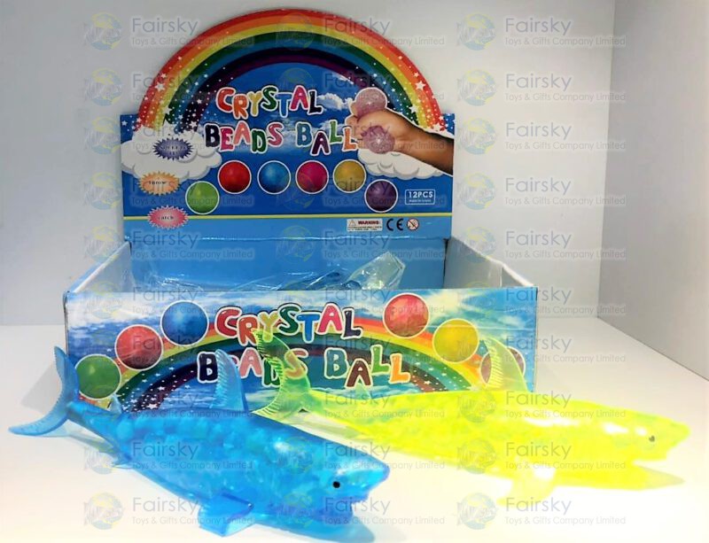 TPR Squeeze Water Beads Shark