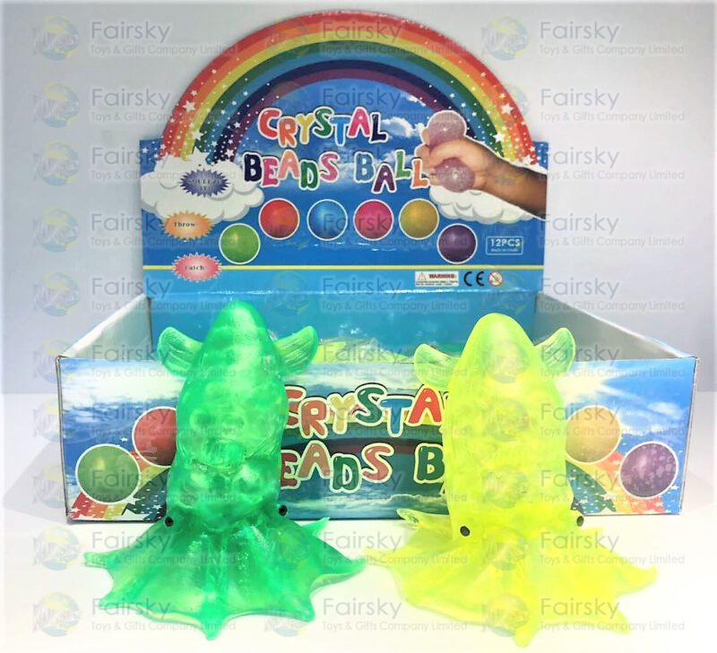 TPR Squeeze Water Beads Cuttlefish