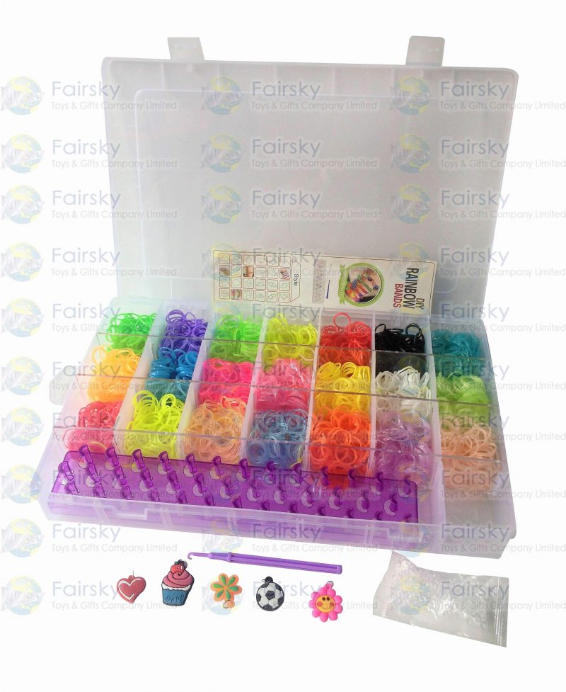 DIY Rainbow Loom Bands Set