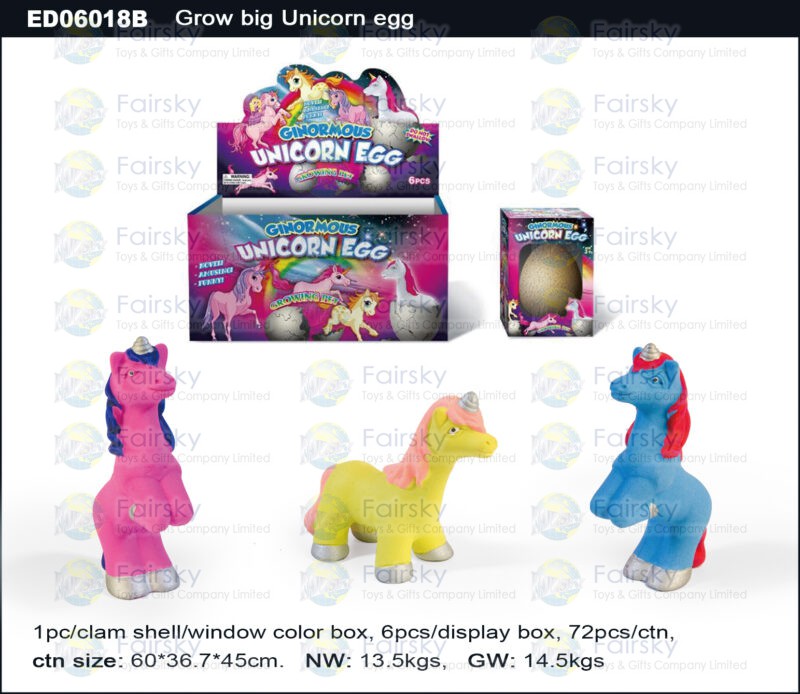 Grow Big Unicorn Egg