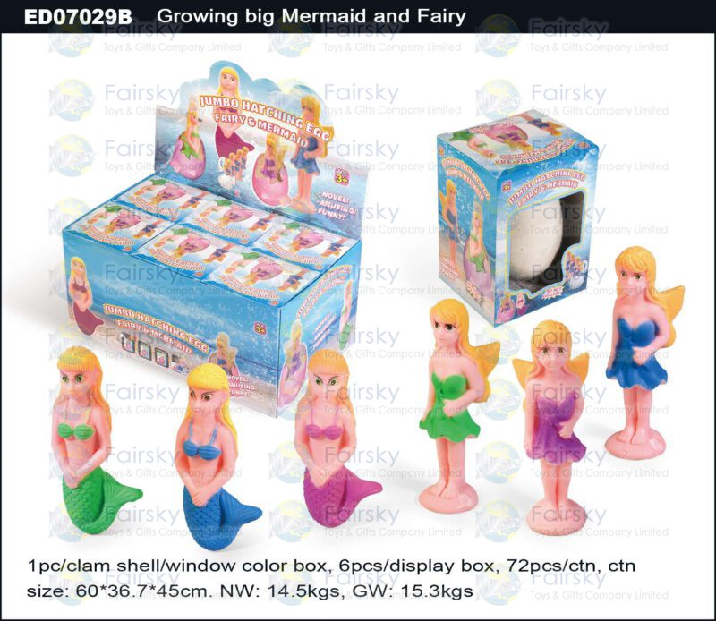 Grow Big Mermaid / Fairy Egg