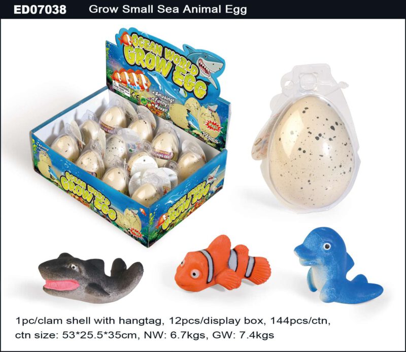 Grow Small Ocean World Animal Egg