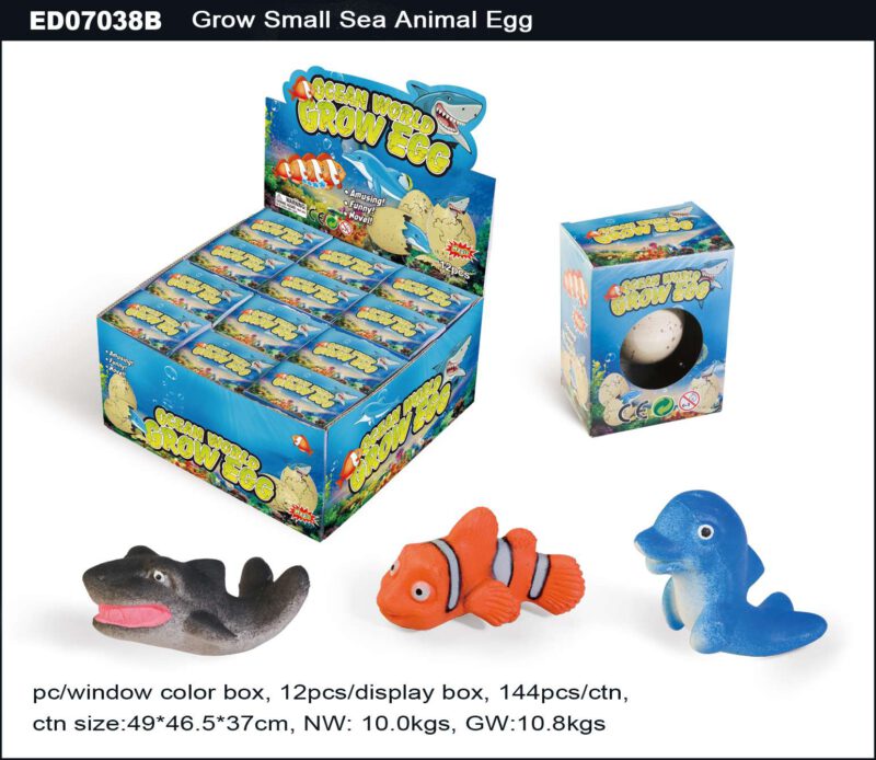 Grow Small Ocean World Animal Egg