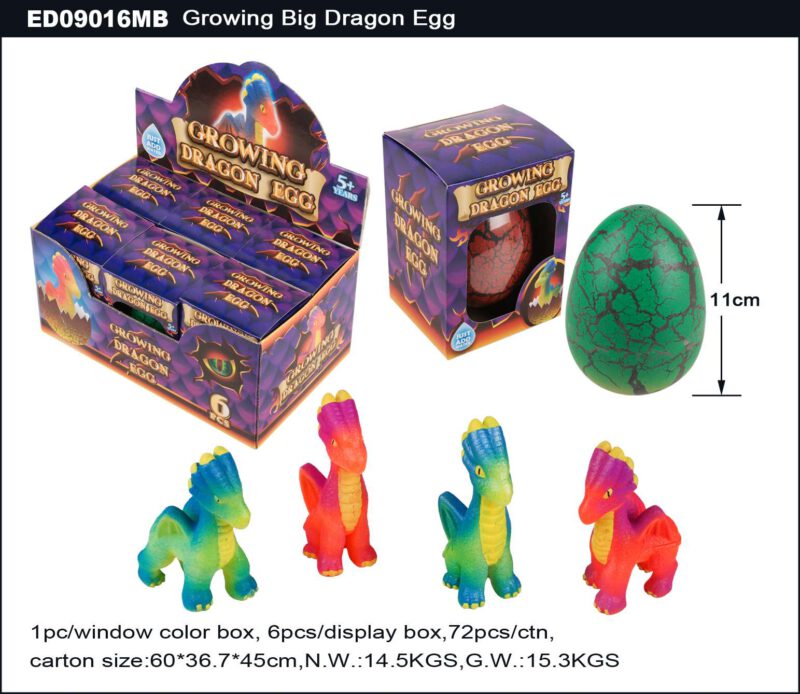 Grow Big Dragon Egg - Single Color Crack Egg Shell