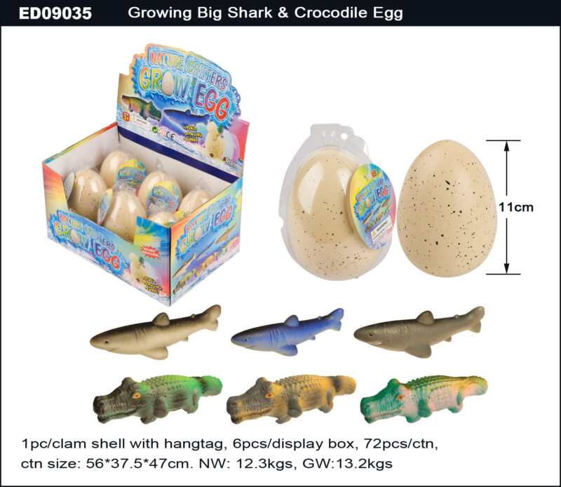 Grow Big Shark / Crocodile Egg