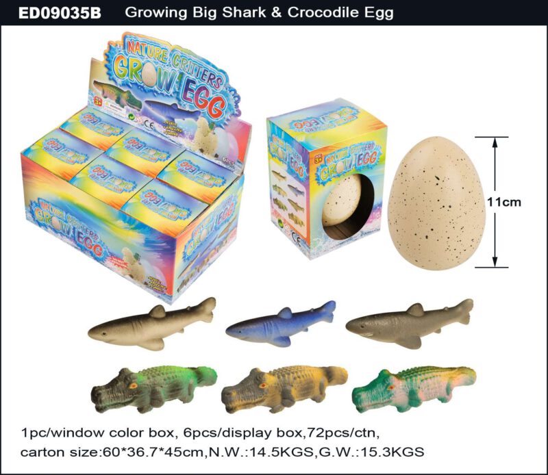 Grow Big Shark / Crocodile Egg