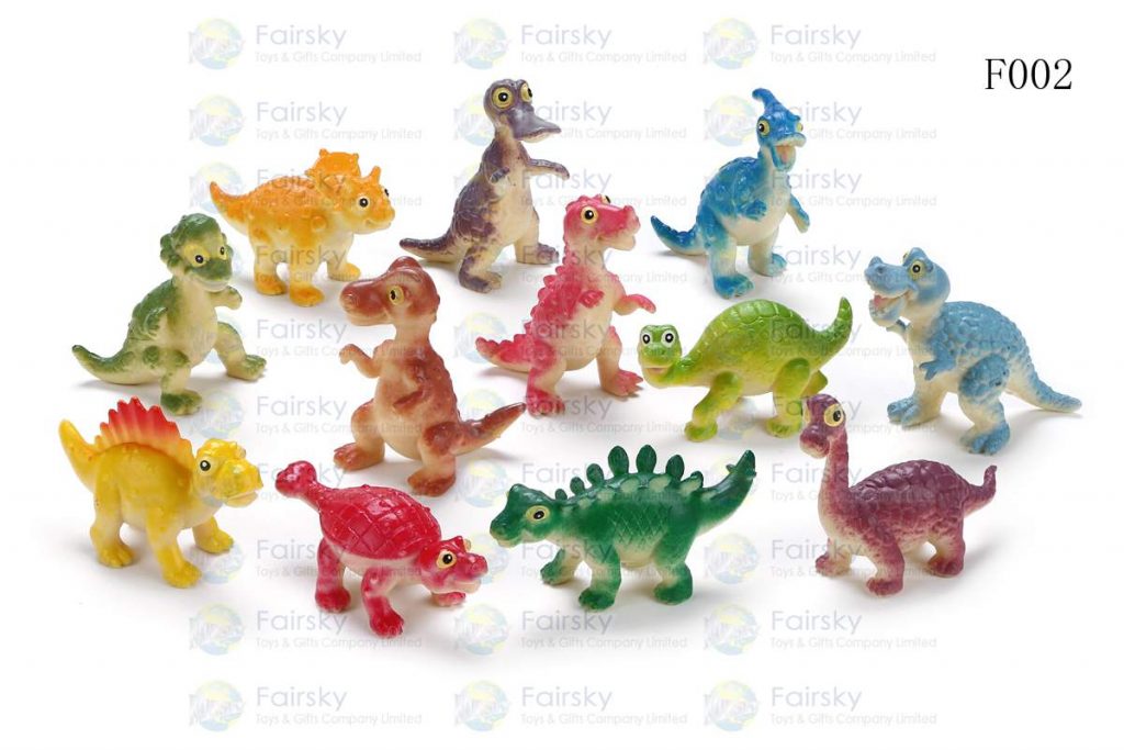 2" PVC FUNNY DINOSAURS 12 STYLES