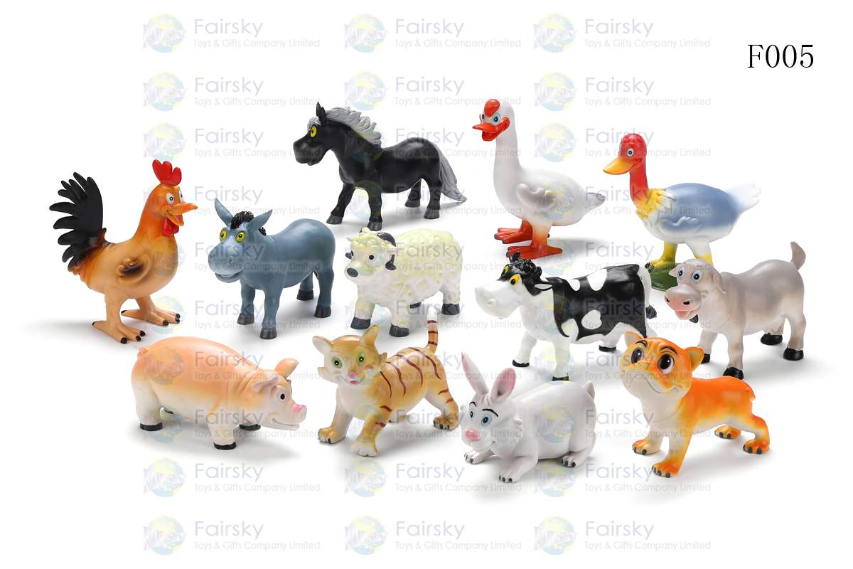 ″-6″ PVC FUNNY FARM ANIMALS 12 STYLES – Fairsky Toys and Gifts Company  Limited