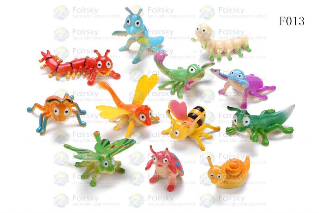 2"-3" PVC FUNNY INSECTS 12 STYLES