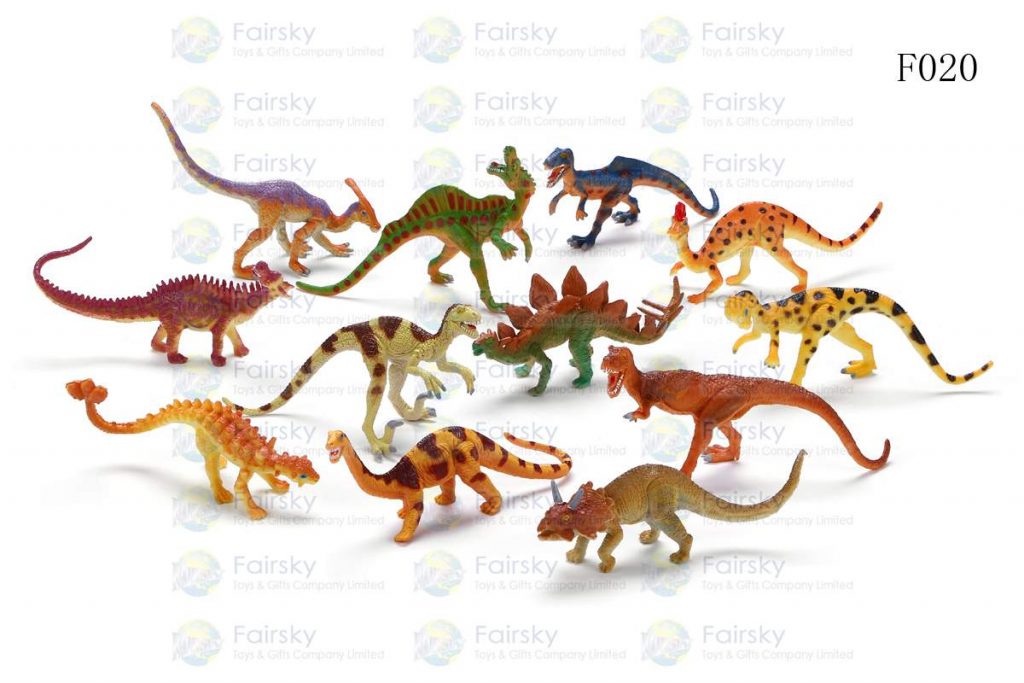 4"-5" PVC DINOSAURS 12 STYLES