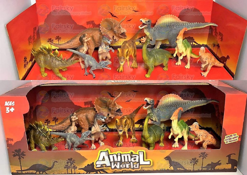 10pcs Dinosaurs Set