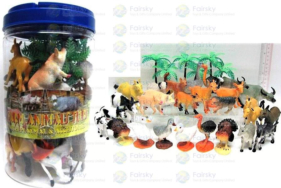Set of 36pcs Farm animals & accessories – Fairsky Toys and Gifts Company  Limited