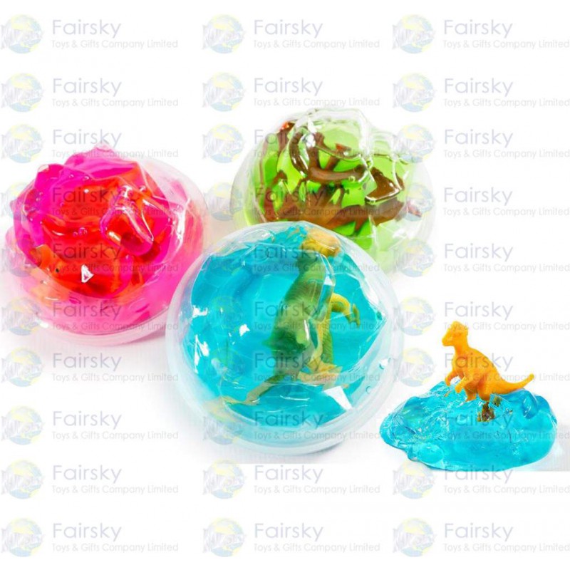 Dinosaur Putty Mountian with Figure