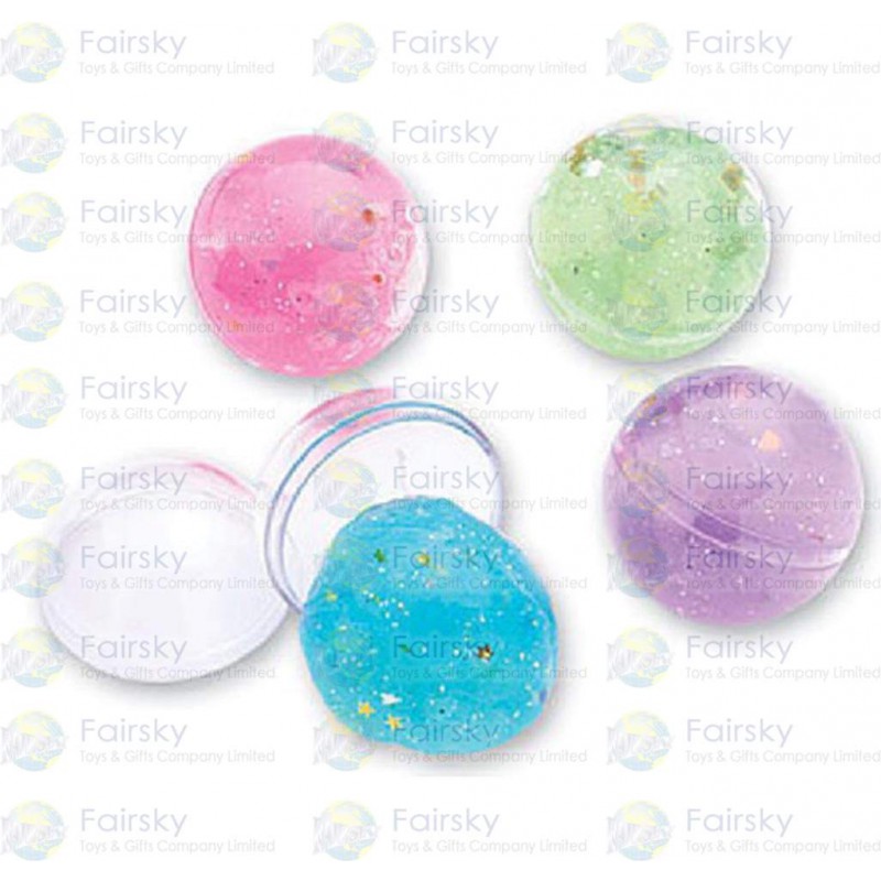 Glitter putty ball