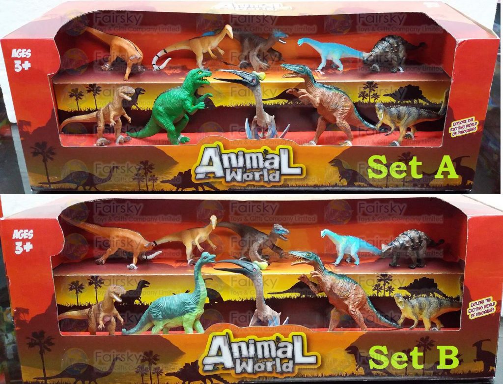 Set of 10pcs Dinosaurs