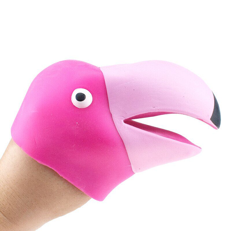 Flamingo Hand Puppet