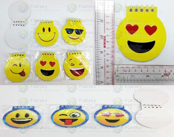 Happy Face Mini Notebook