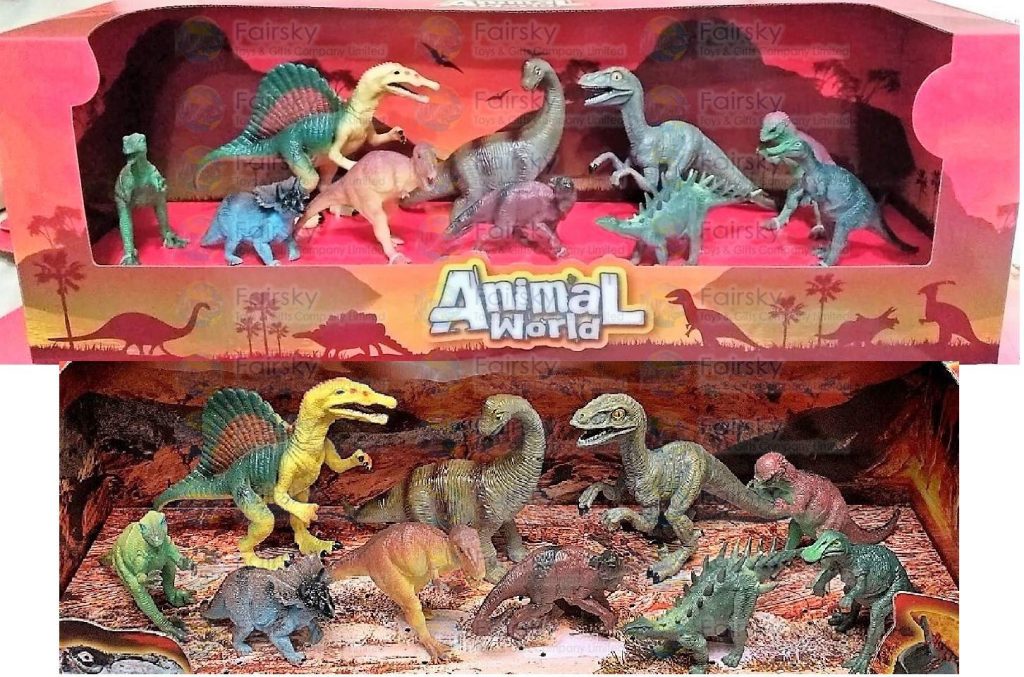 Set of 10pcs Dinosaurs