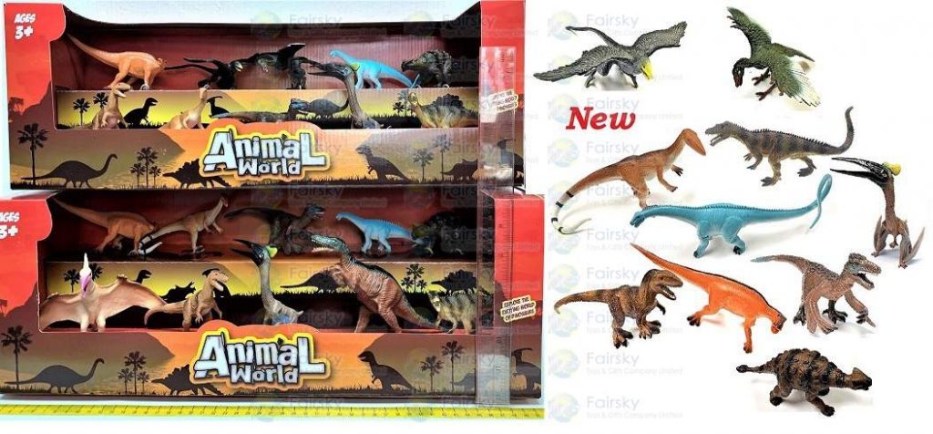 Set of 10pcs Dinosaurs