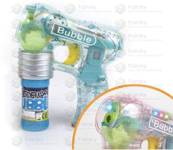 Bubble Gun with Light and Sound