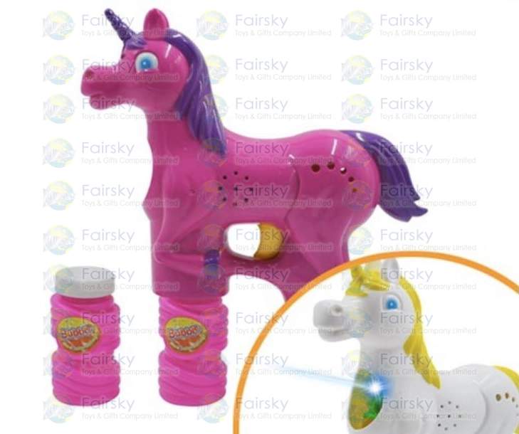 Unicorn Bubble Set with Light and Sounds