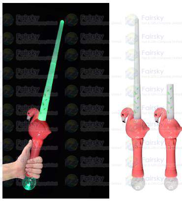LED Expandable Flamingo Sword, 3 Functions