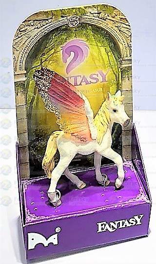Unicorn with Colorful Wing - Small