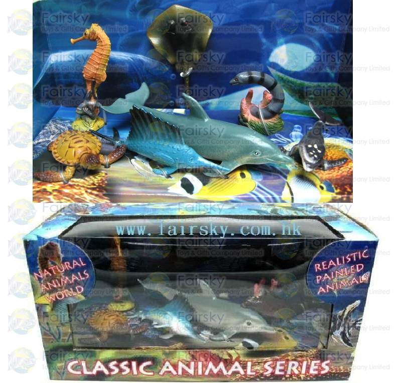 Toy sales ocean animals