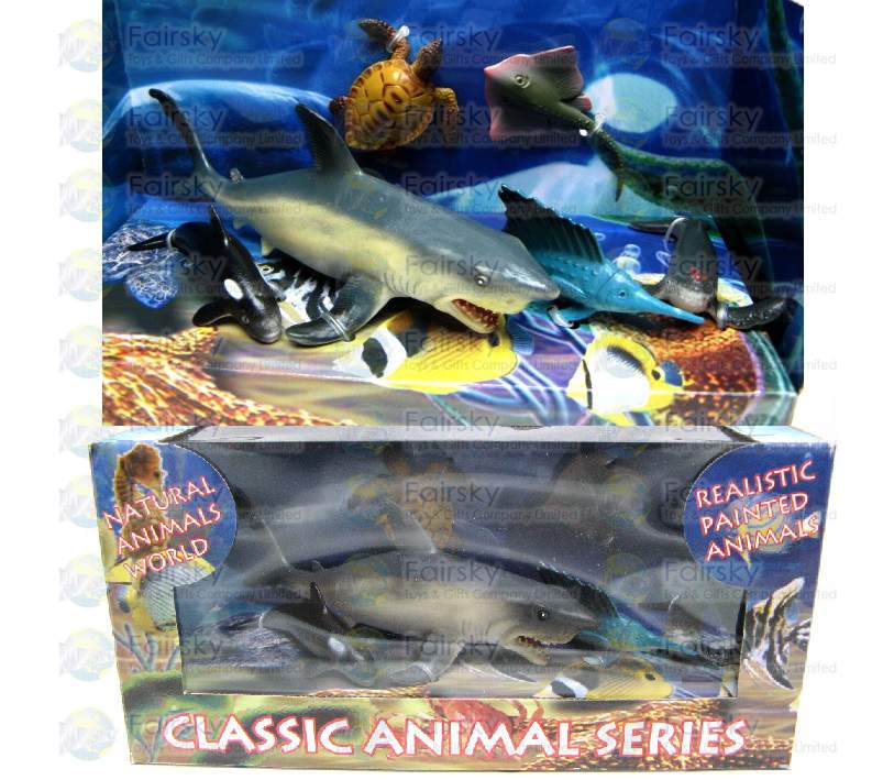 Set of 6pcs Ocean Animals