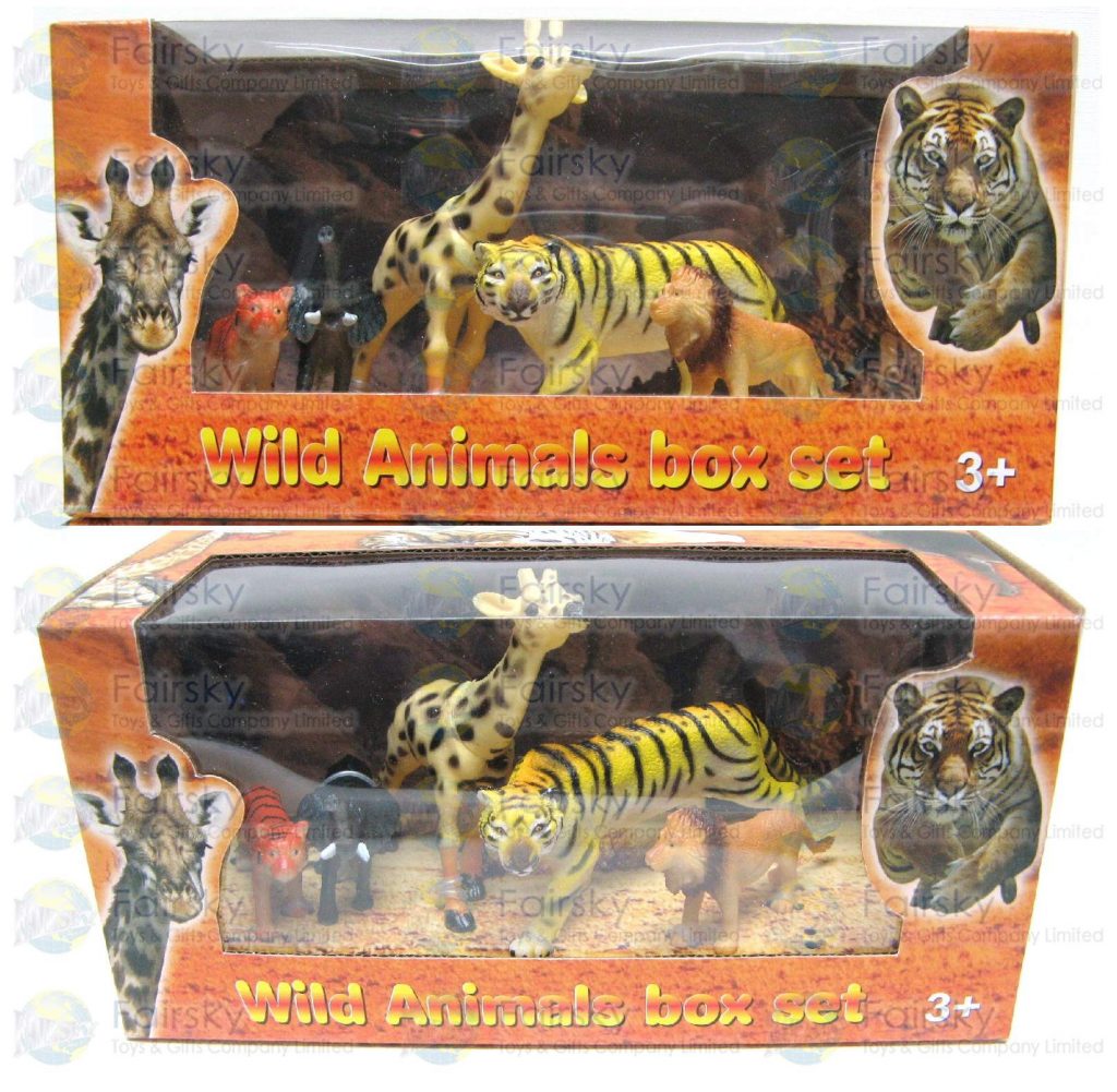 Set of 5pcs Wild Animals