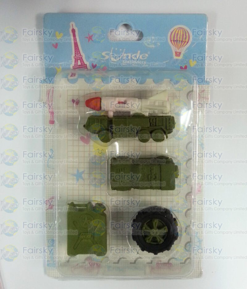 Army Erasers Set