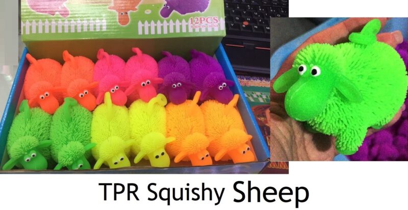 TPR Squishy Sheep