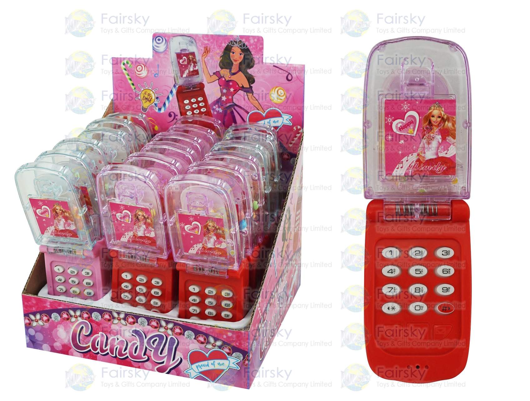 Mobile Phone Candy Dispenser Fairsky Toys and Gifts Company Limited